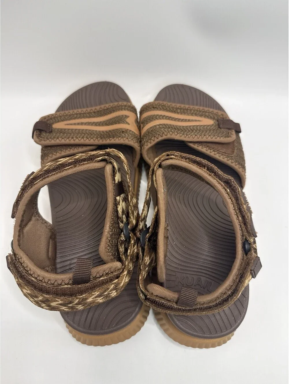 Kuailu Orthopedic Women’s Walking Sandals Arch Support Hiking & Water Sz 8
